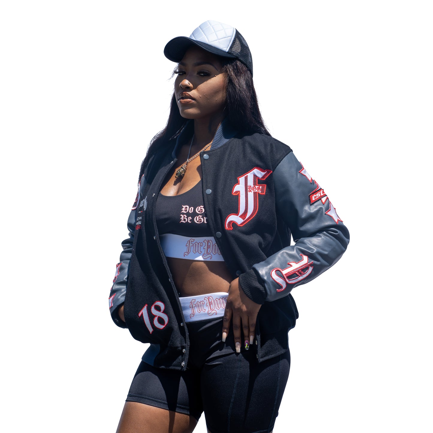 "𝕱 𝖀𝖓𝖎𝖛𝖊𝖗𝖘𝖎𝖙𝖞" Varsity Jacket